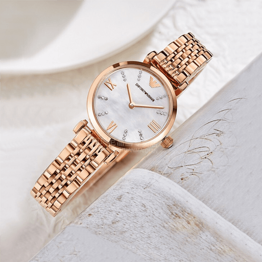 Emporio Armani Rose Gold Women's Watch