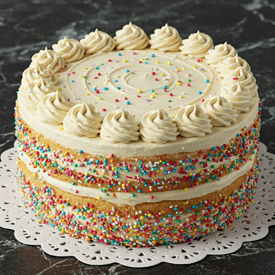 Vanilla Confetti Cake