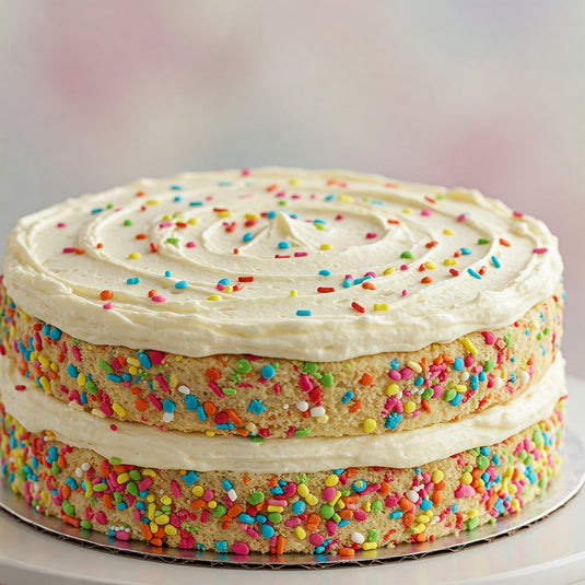 Vanilla Confetti Cake