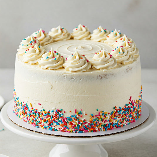 Vanilla Confetti Cake