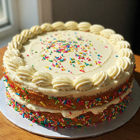 Vanilla Confetti Cake