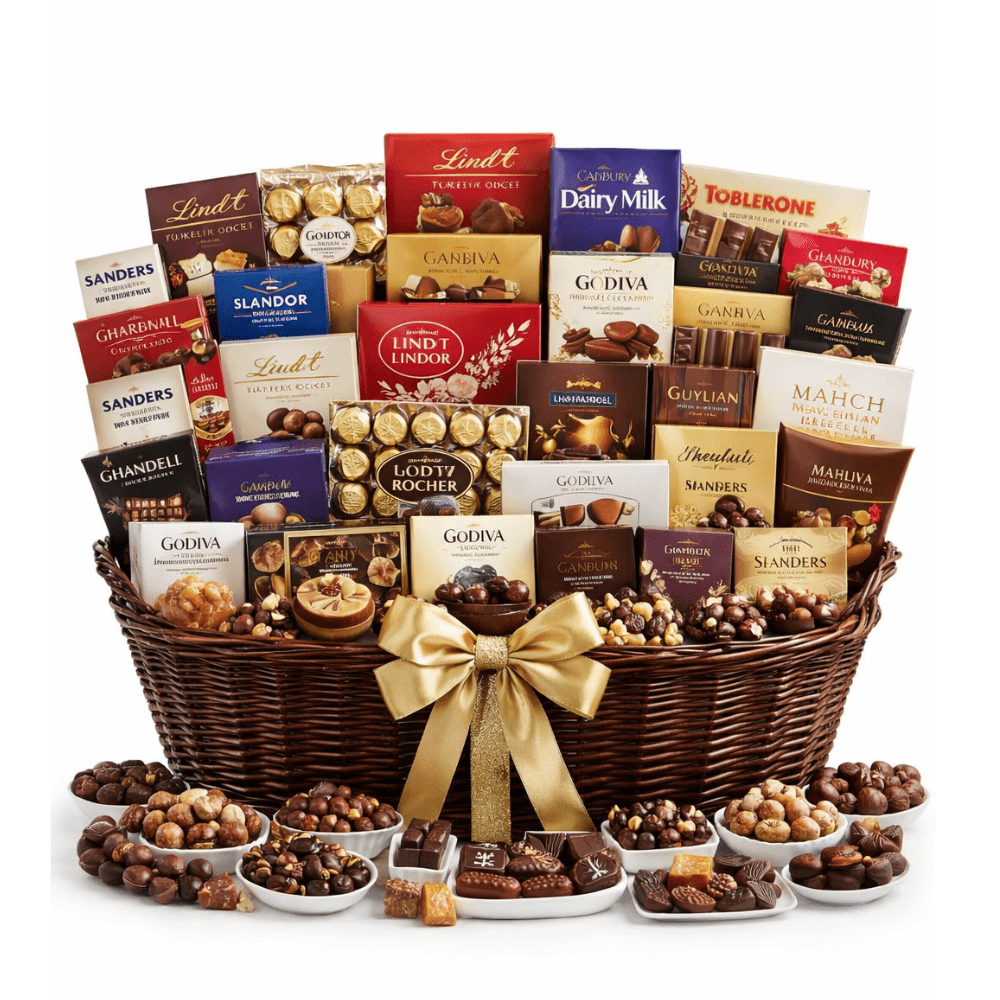 Extremely Large Chocolate Gift Basket - 40 boxes