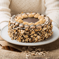 Almond Fudge Cake 8"