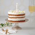 Birthday Confetti Vanilla Cake 8"