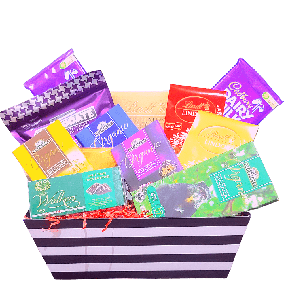 Premium Large Chocolates Gift Basket - Luxury Gourmet Collection